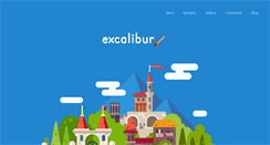 Desktop Screenshot of excaliburjs.com